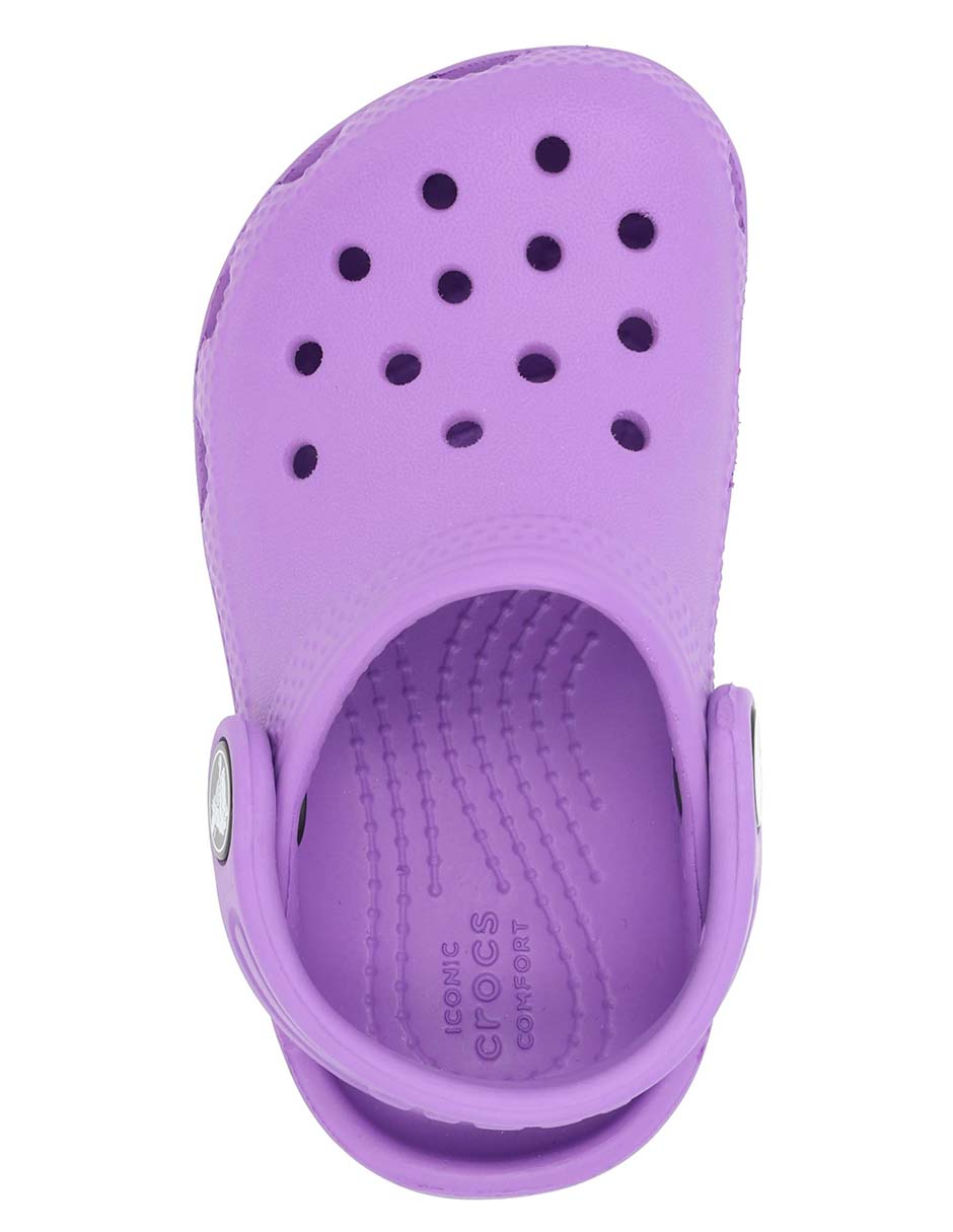 Sandalia Crocs Classic Clog T para niña