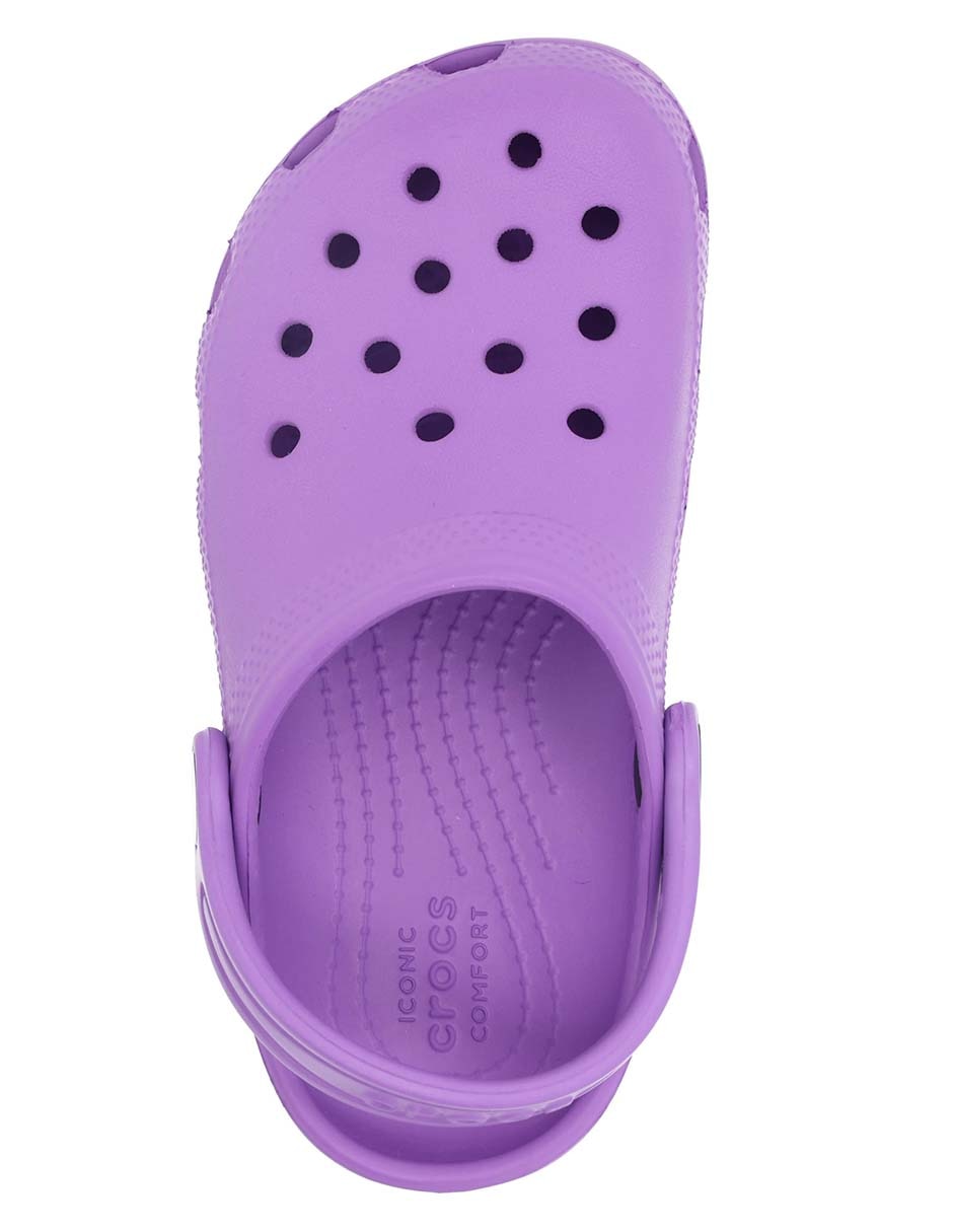 Sandalia Crocs Classic Clog K para niña