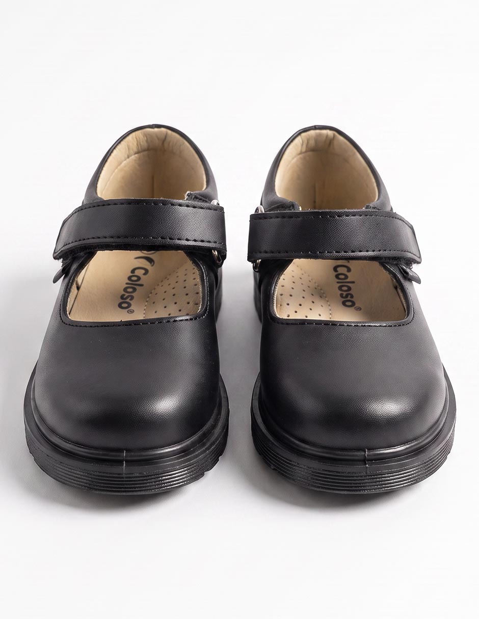 Zapato coloso de piel para niña