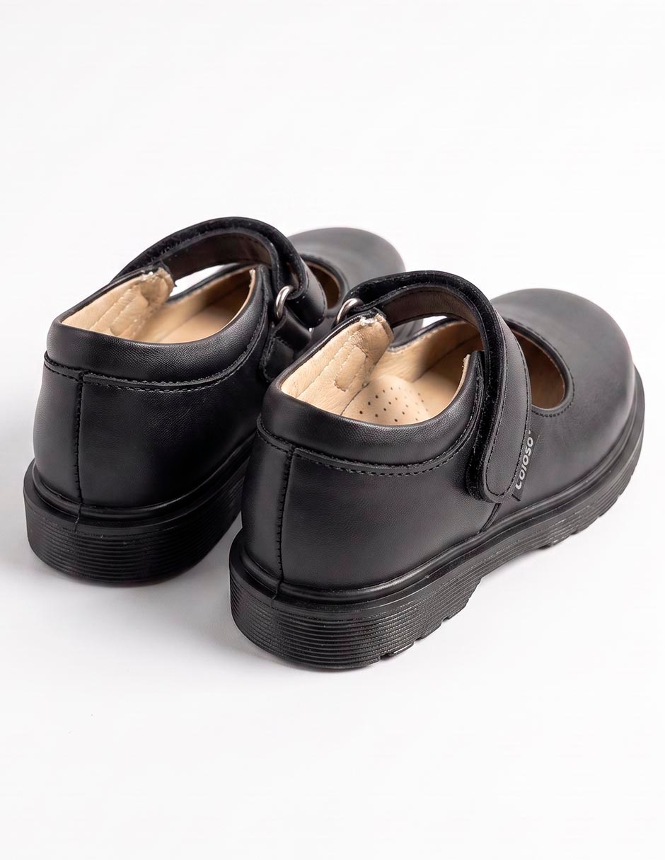 Zapato coloso de piel para niña