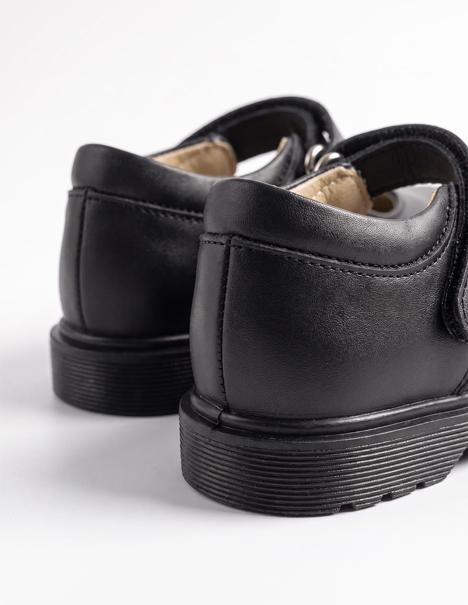 Zapato coloso de piel para niña