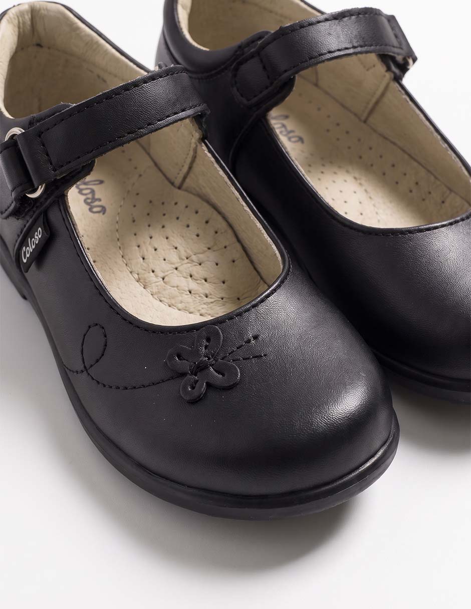 Zapato escolar de piel para niña 4