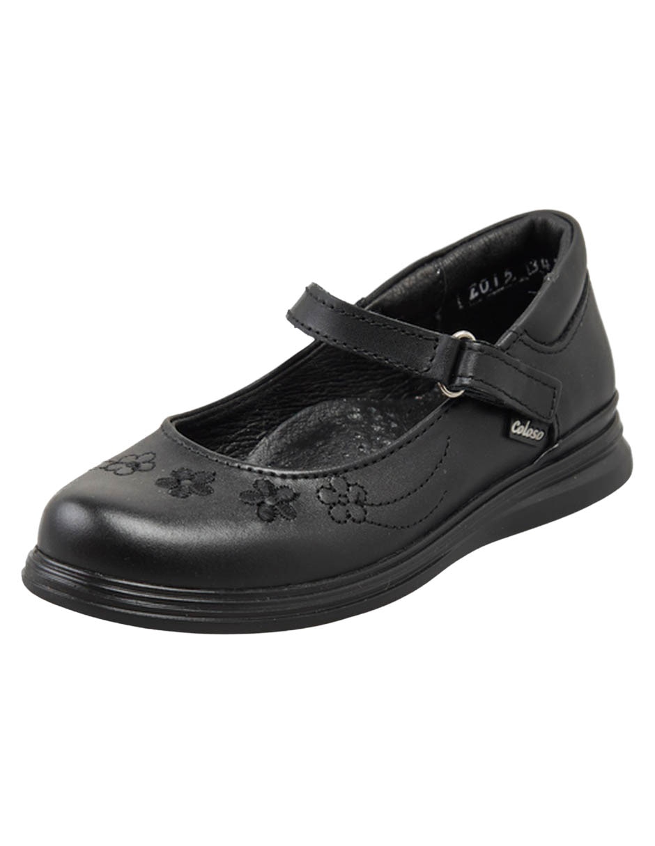 Zapato coloso de piel para niña