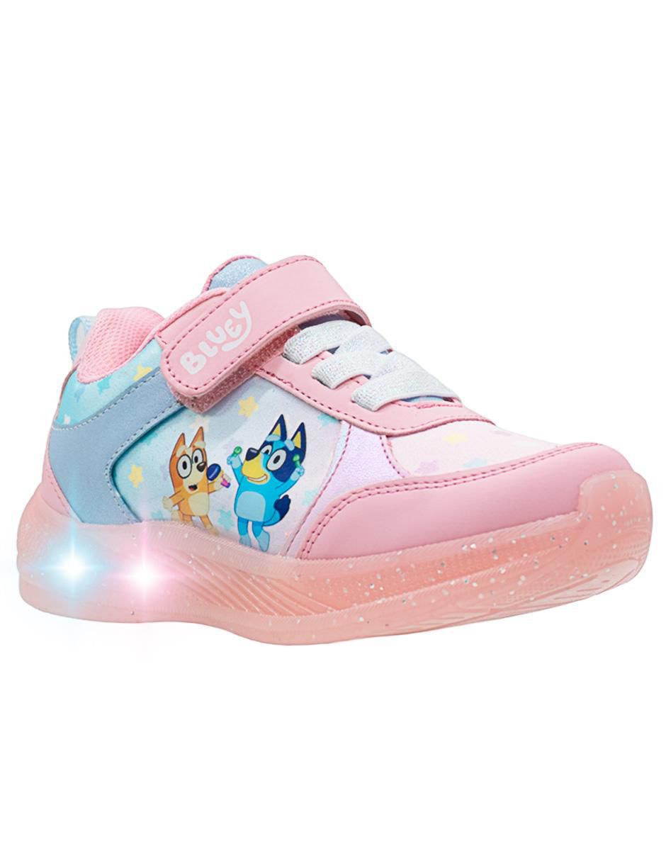 Tenis con luz para niña Bluey y Bingo