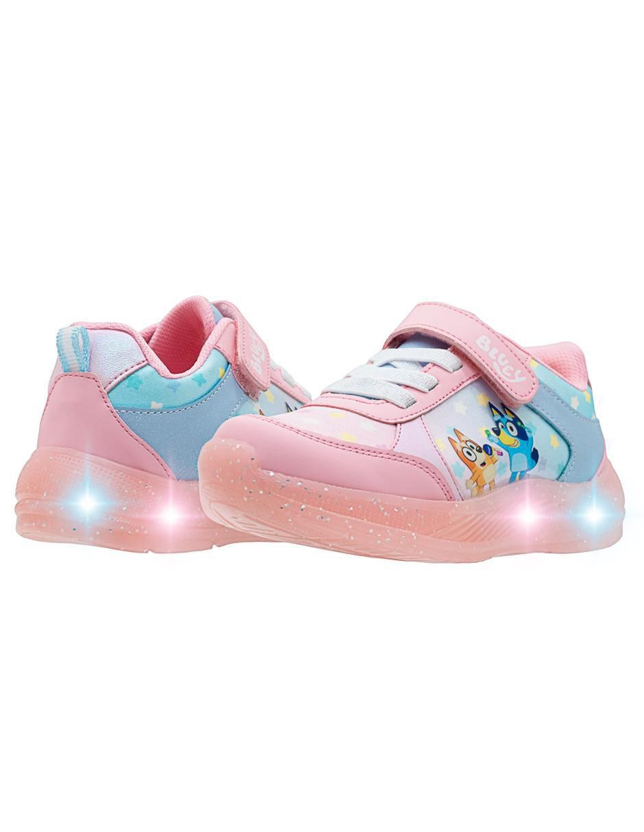 Tenis con luz para niña Bluey y Bingo 9