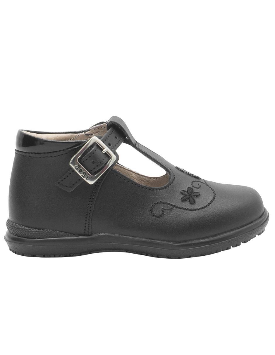 Zapato Back To School de piel para niña