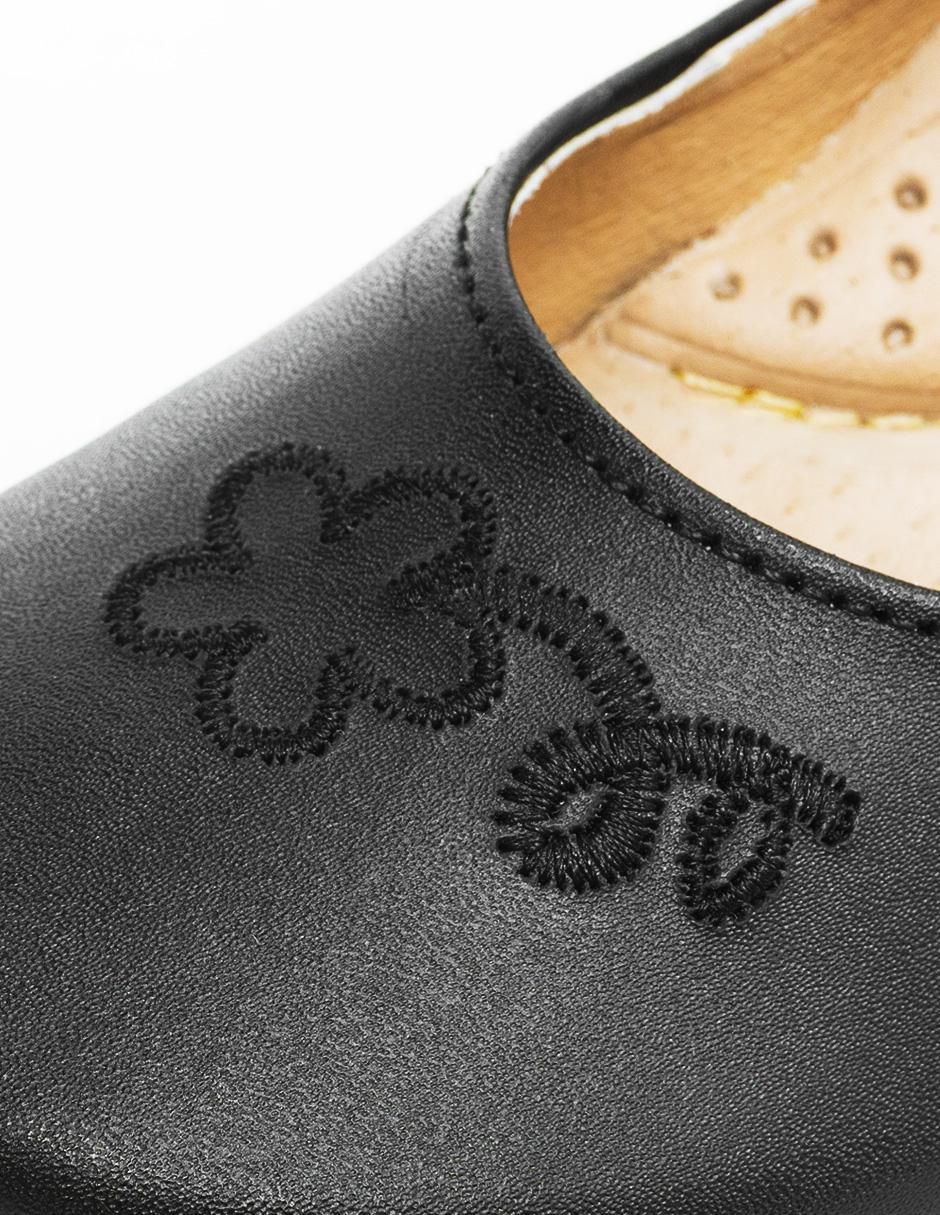 Zapato Back To School de piel para niña 2