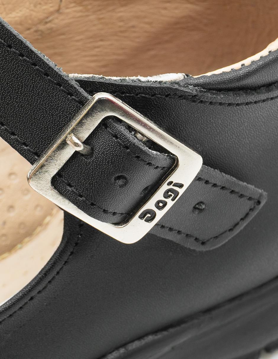 Zapato Back To School de piel para niña
