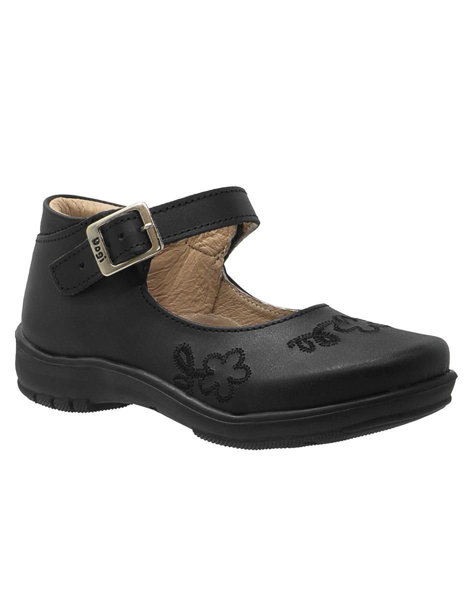 Zapato Back To School de piel para niña