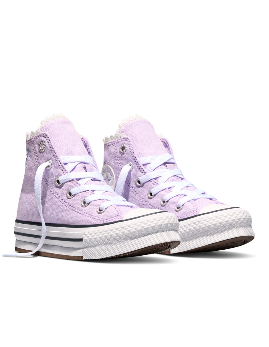 Tenis converse para niña bubbly floral