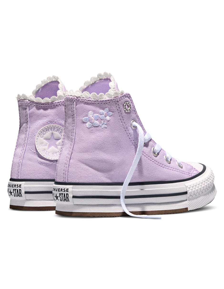 Tenis converse para niña bubbly floral