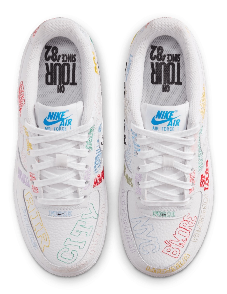 Tenis para niña Air Force 1 Lv8 3
