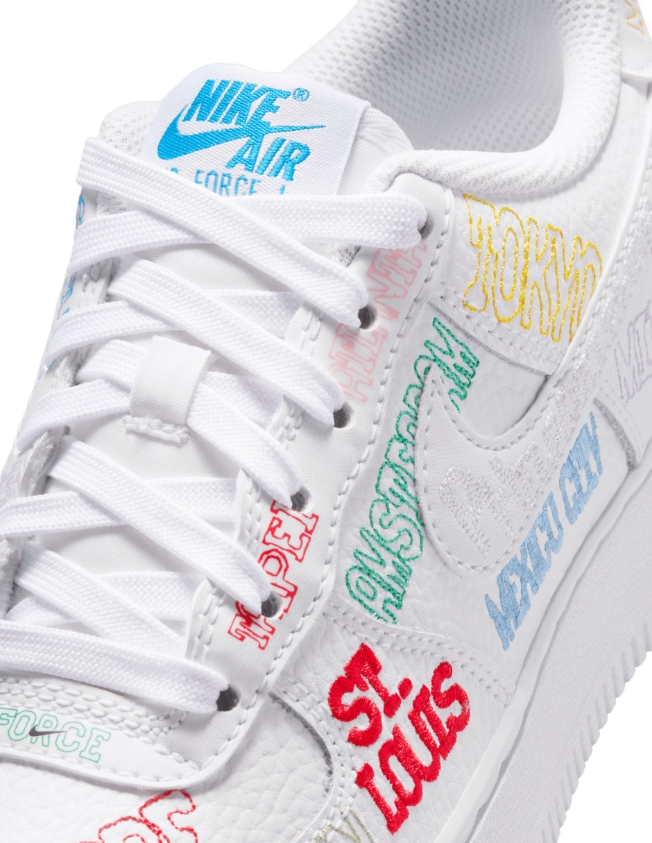 Tenis para niña Air Force 1 Lv8 3 9