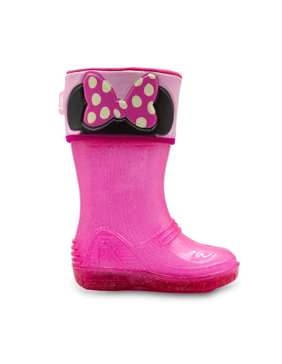 Bota de lluvia Bubble Gummers Mickey Mouse para niña 4