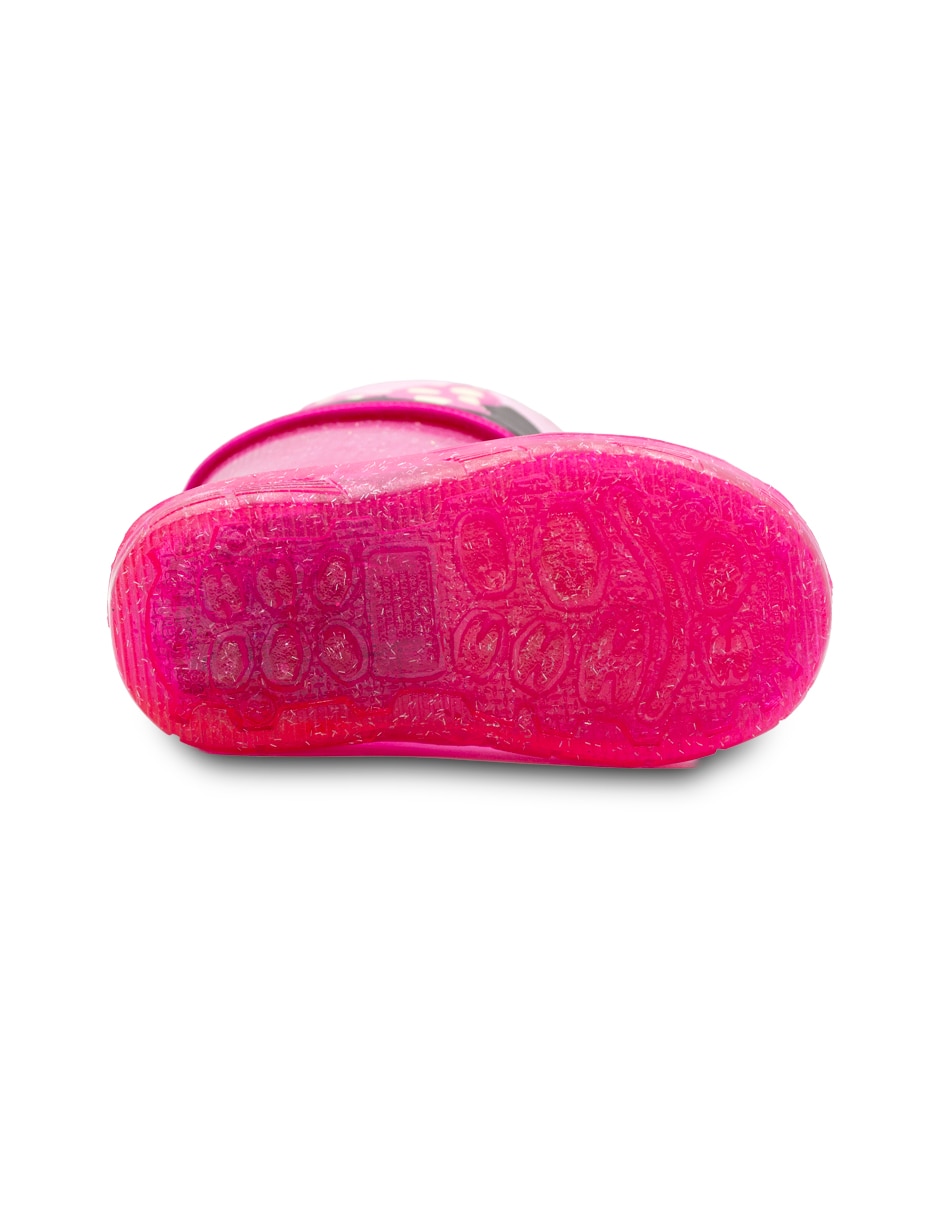 Bota de lluvia Bubble Gummers Mickey Mouse para niña 7