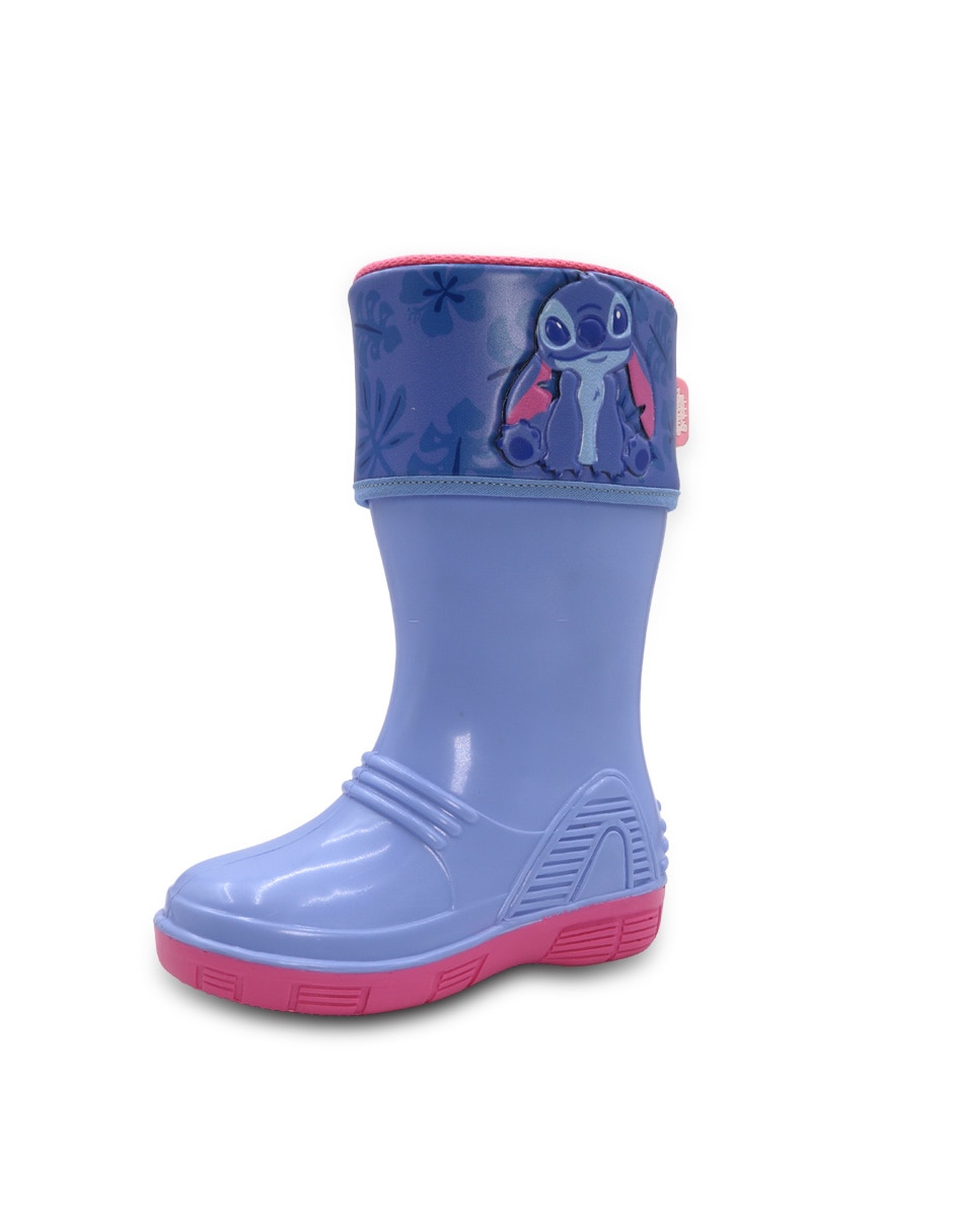 Bota de lluvia stitch para niña 3