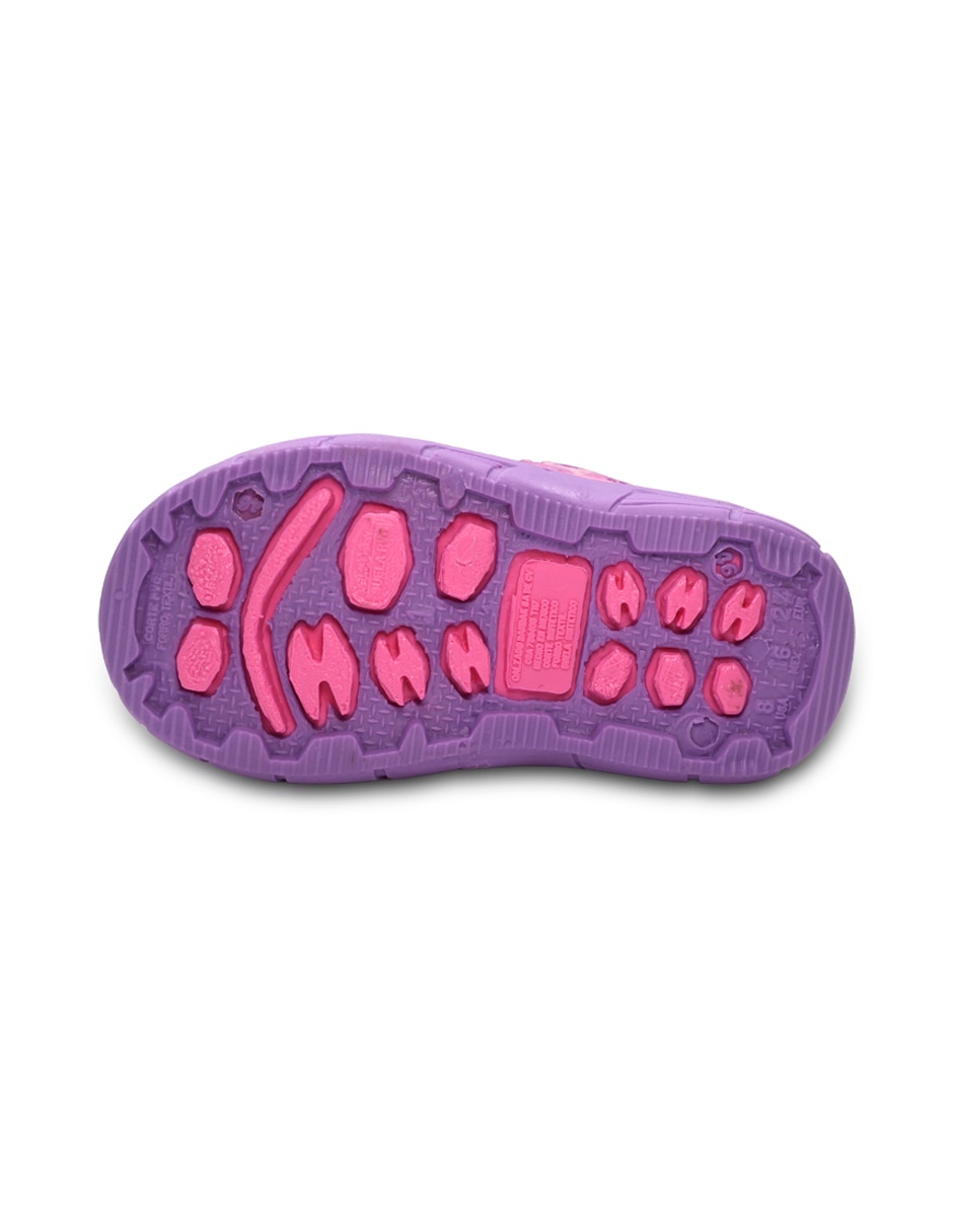 Bota de lluvia Bubble Gummers Stitch para niña 2