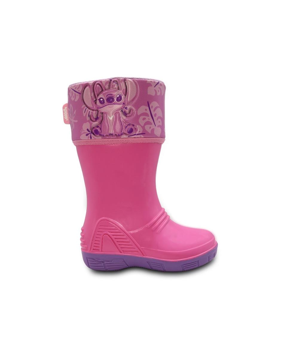 Bota de lluvia Bubble Gummers Stitch para niña 4