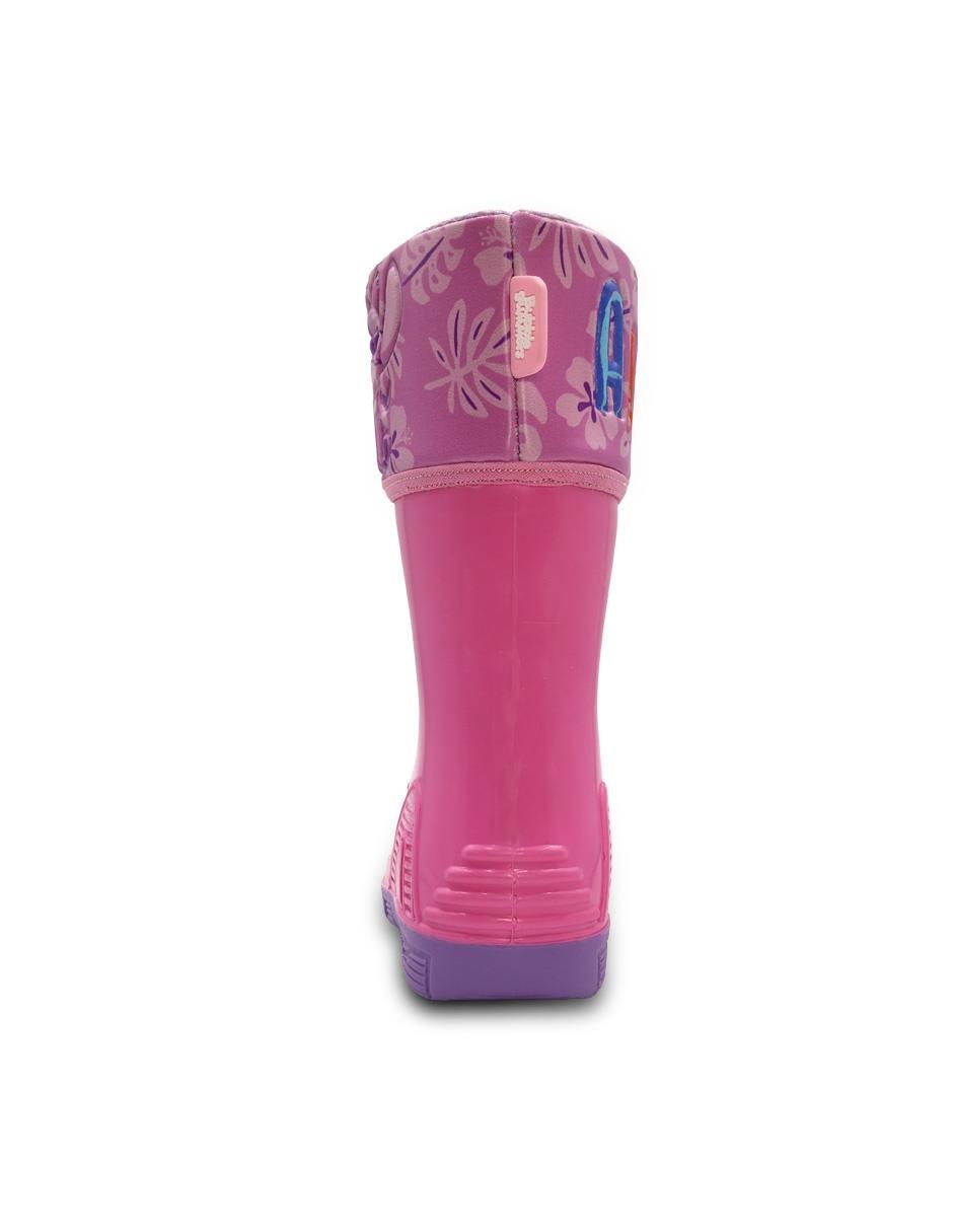 Bota de lluvia Bubble Gummers Stitch para niña 7