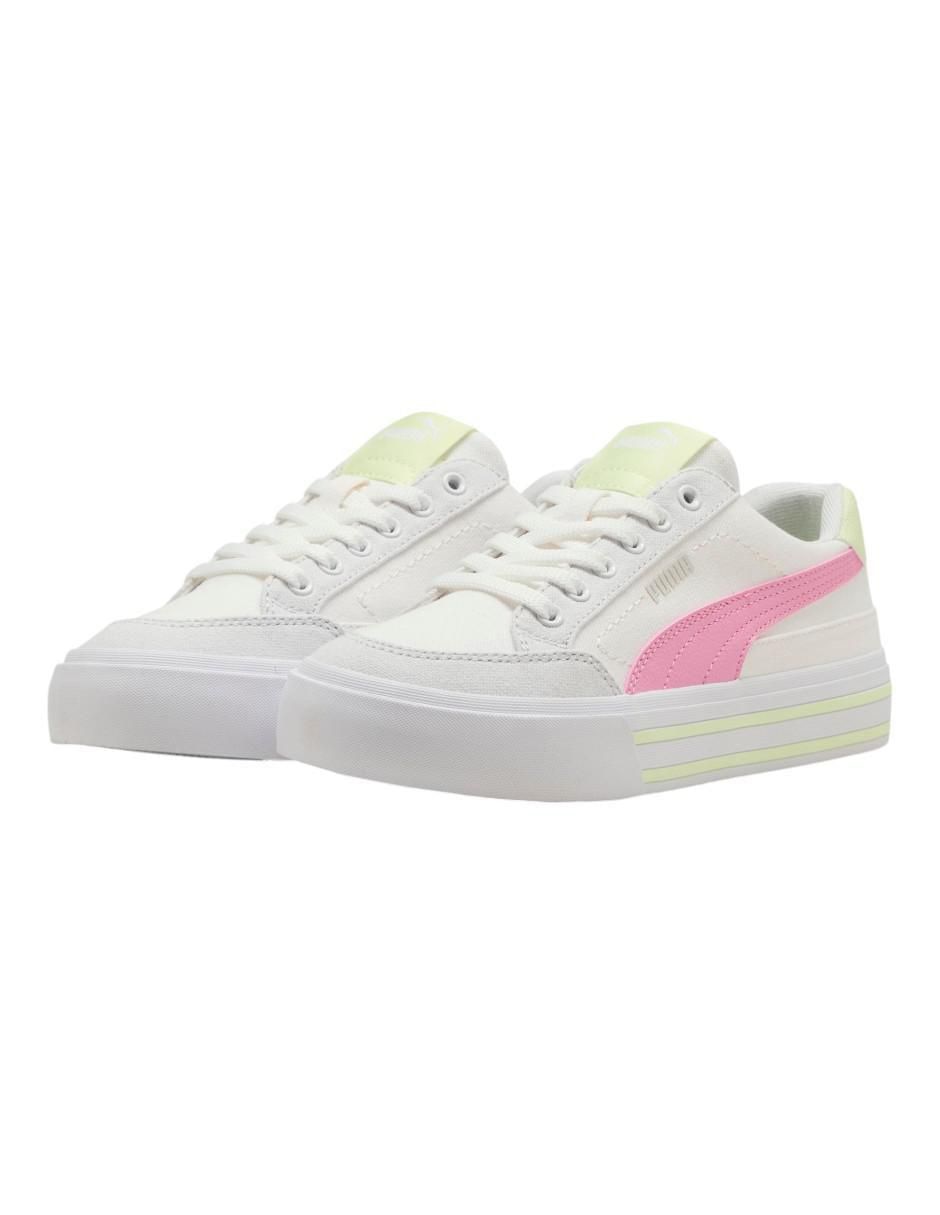 Tenis para niña Court Classic Vulc