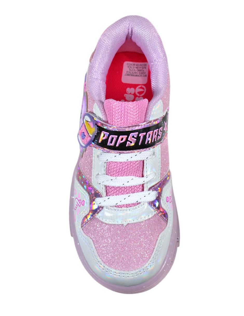 Tenis con luz para niña Pop 11