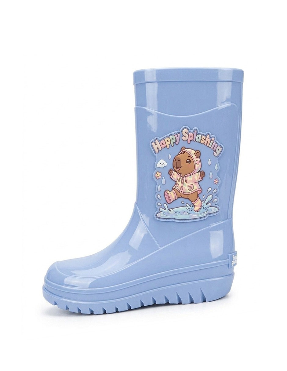 Bota de pielbubble gummers bota de lluvia para niña 3