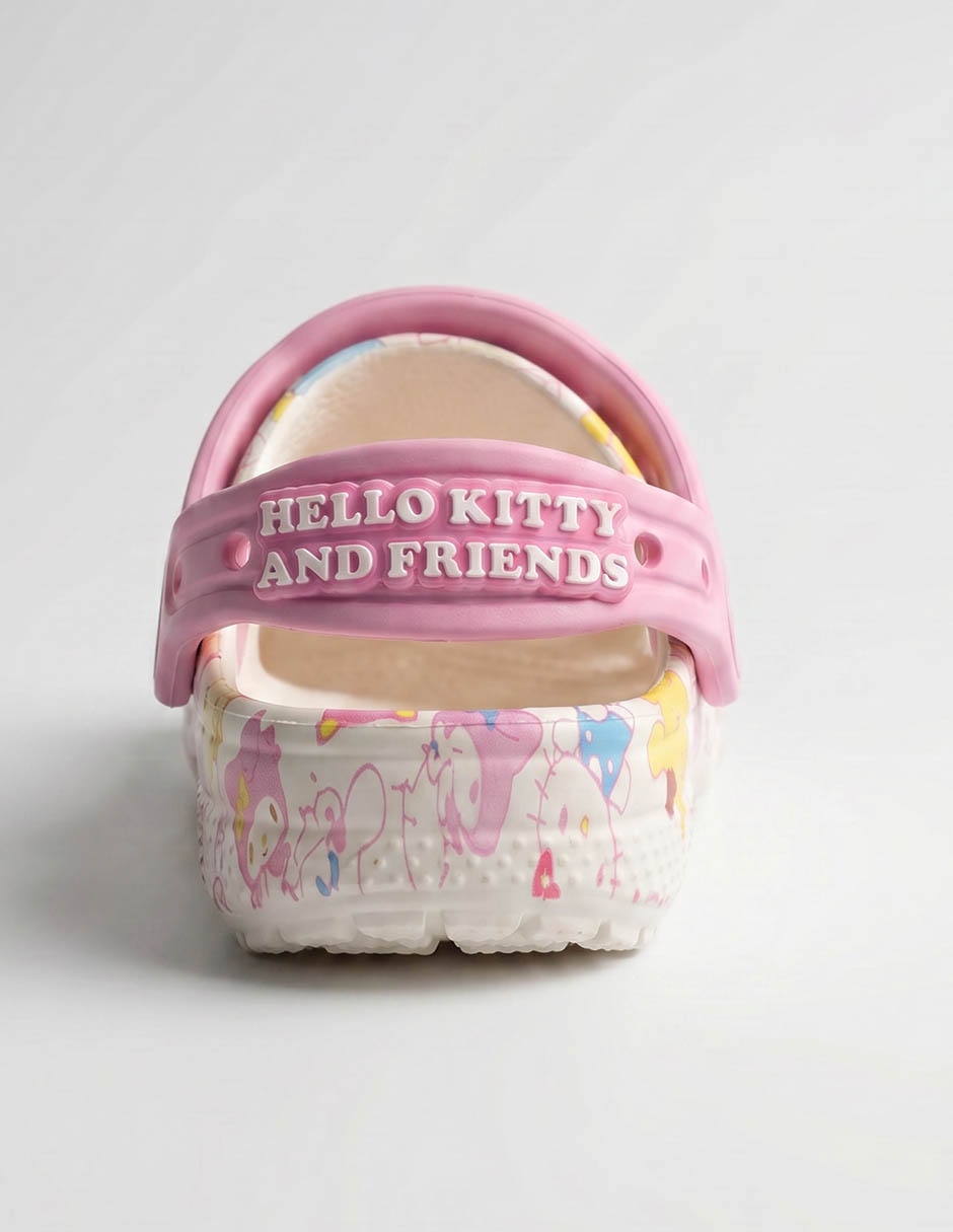 Sandalia Crocs Hello Kitty and Friends para niña