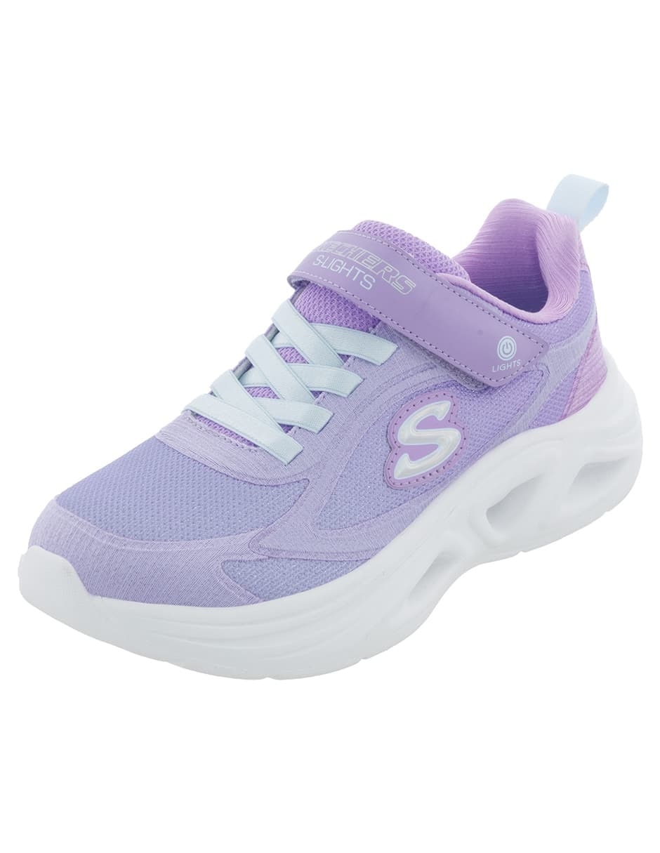 Tenis Skechers para niña Sola Glow 2.0