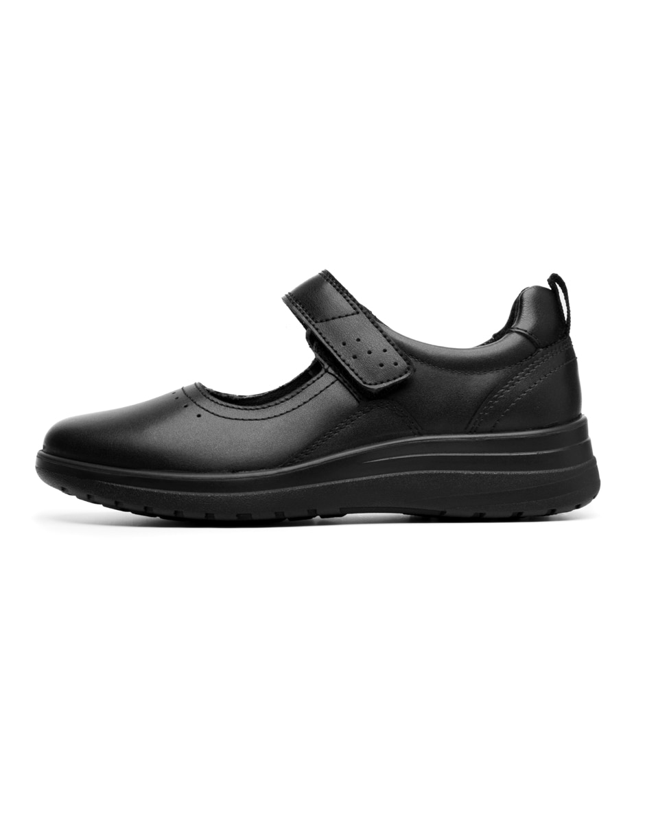 Zapato escolar de piel para niña