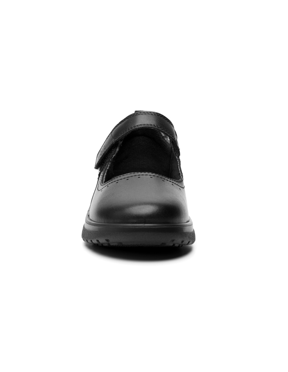 Zapato flexi escolar de piel para niña