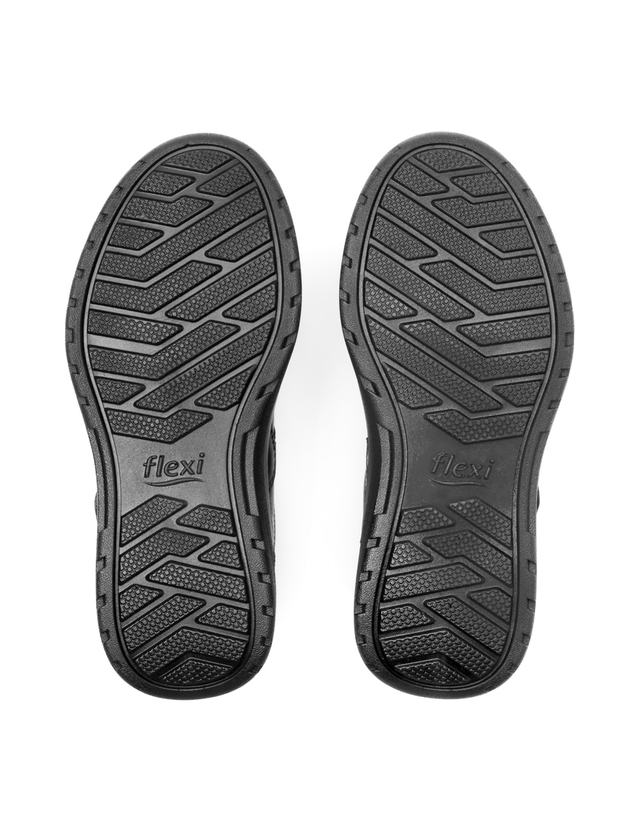 Zapato flexi escolar de piel para niña