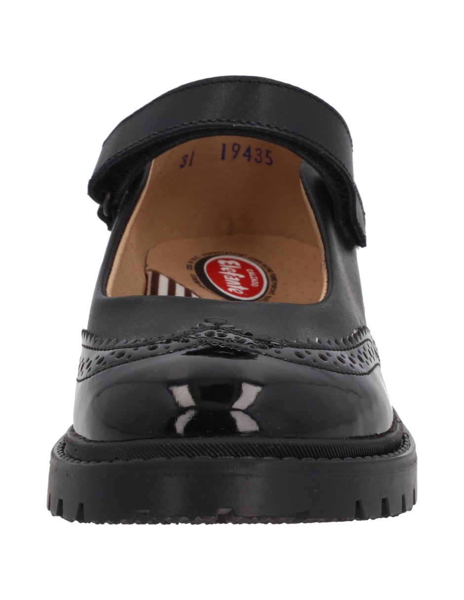 Zapato steve de piel para niña 3