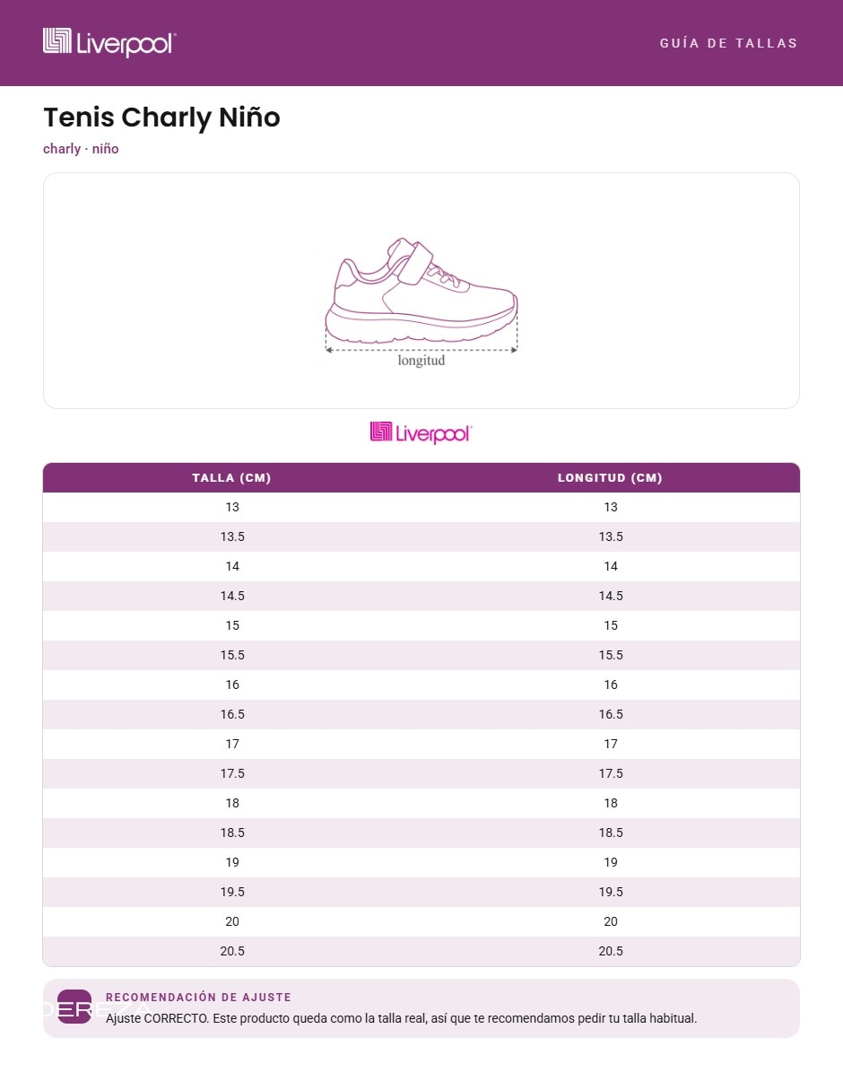 Tenis para niño