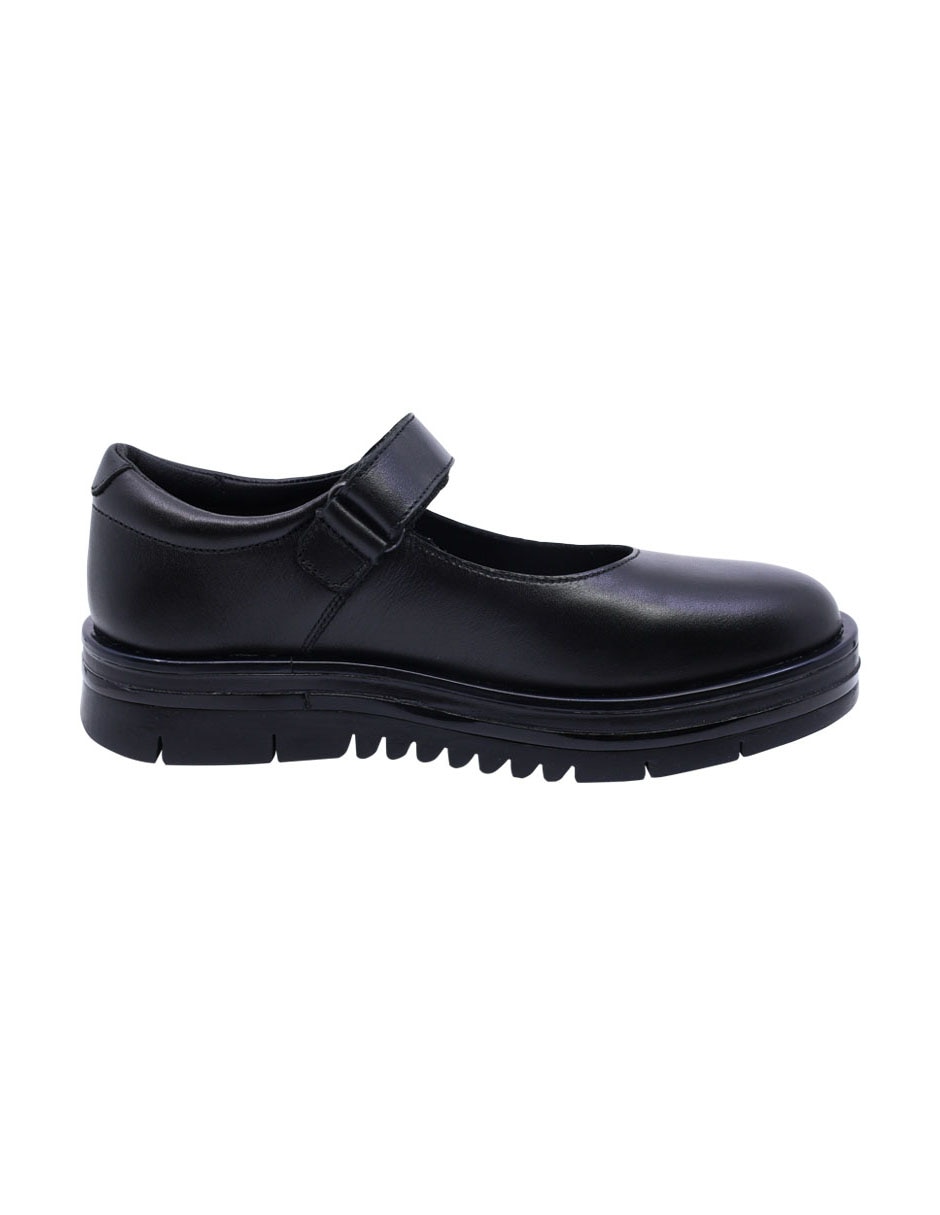 Zapato escolar de piel para niña 4