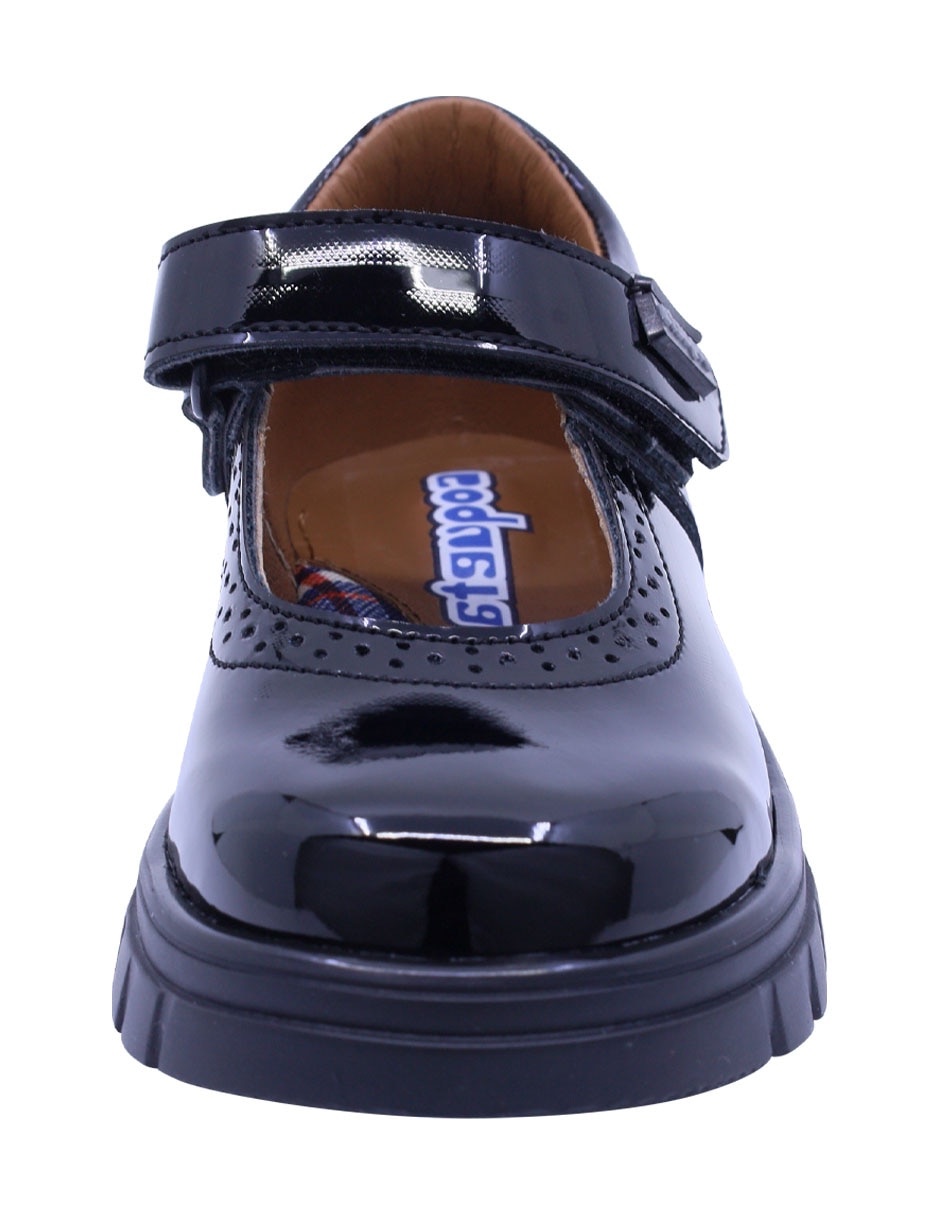 Zapato escolar de piel para niña 5