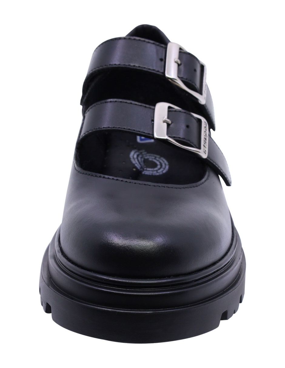 Zapato escola de piel para niña 3