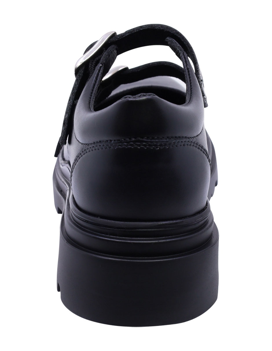 Zapato escola de piel para niña 5