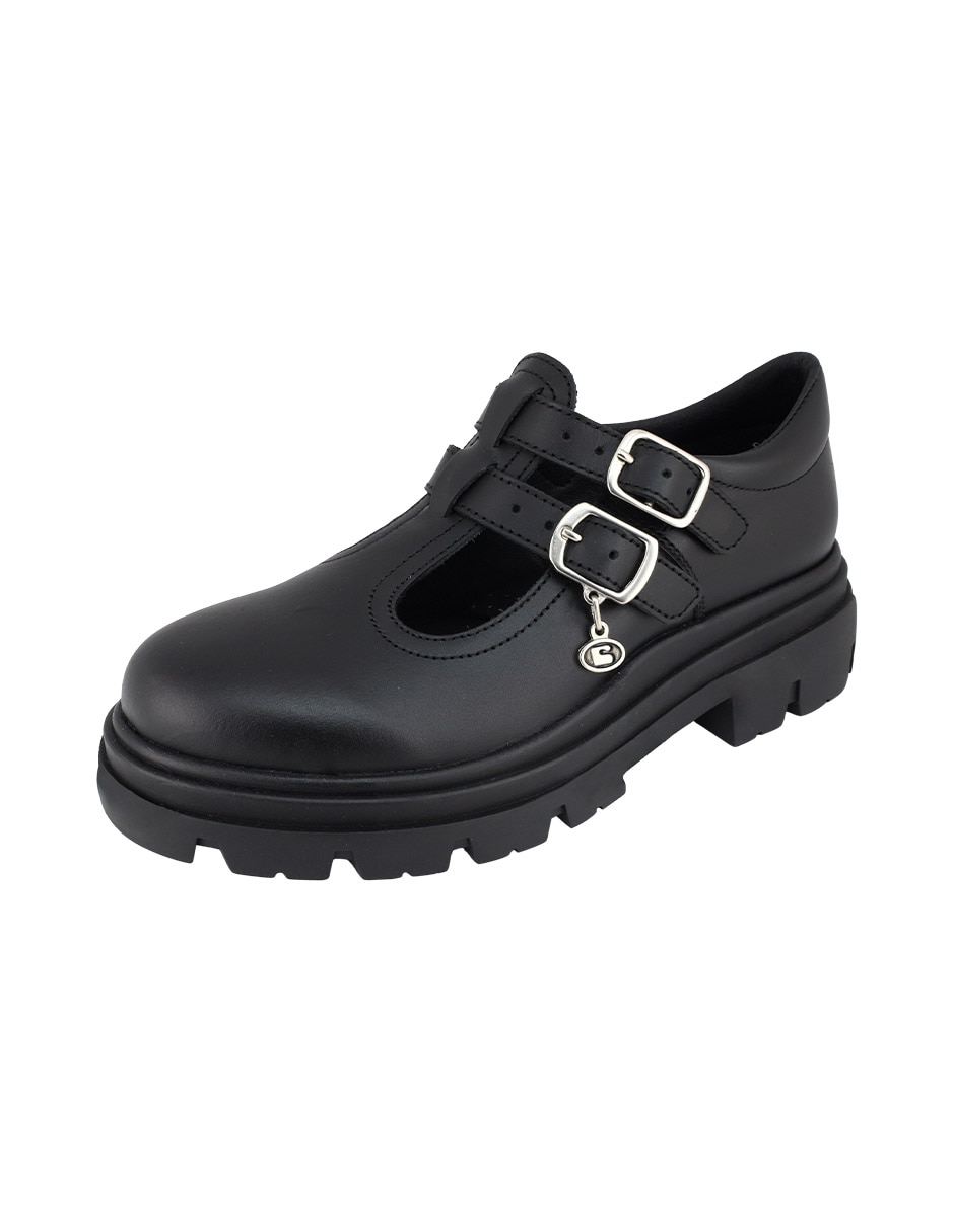 Zapato escolar de piel para niña 2