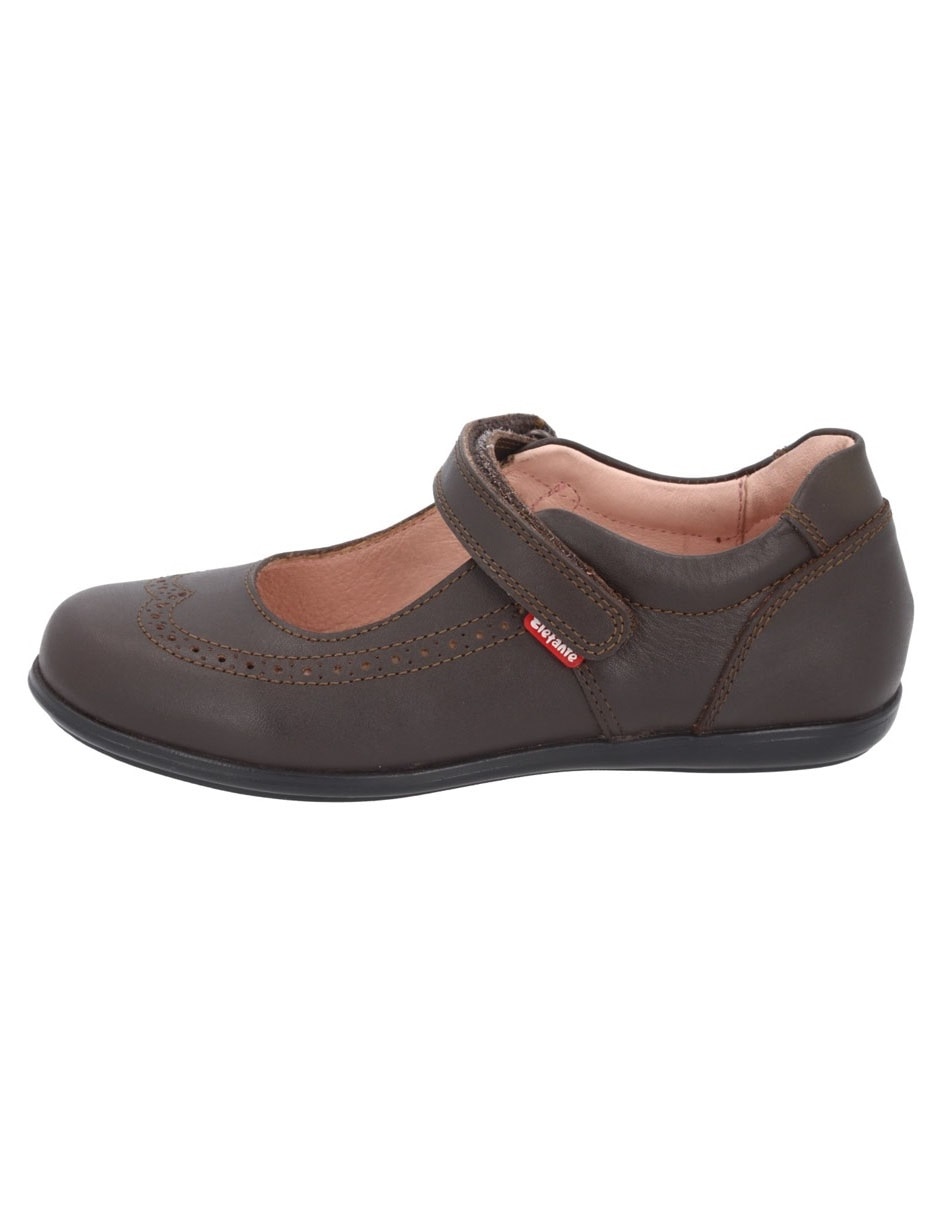 Zapato tulia de piel para niña
