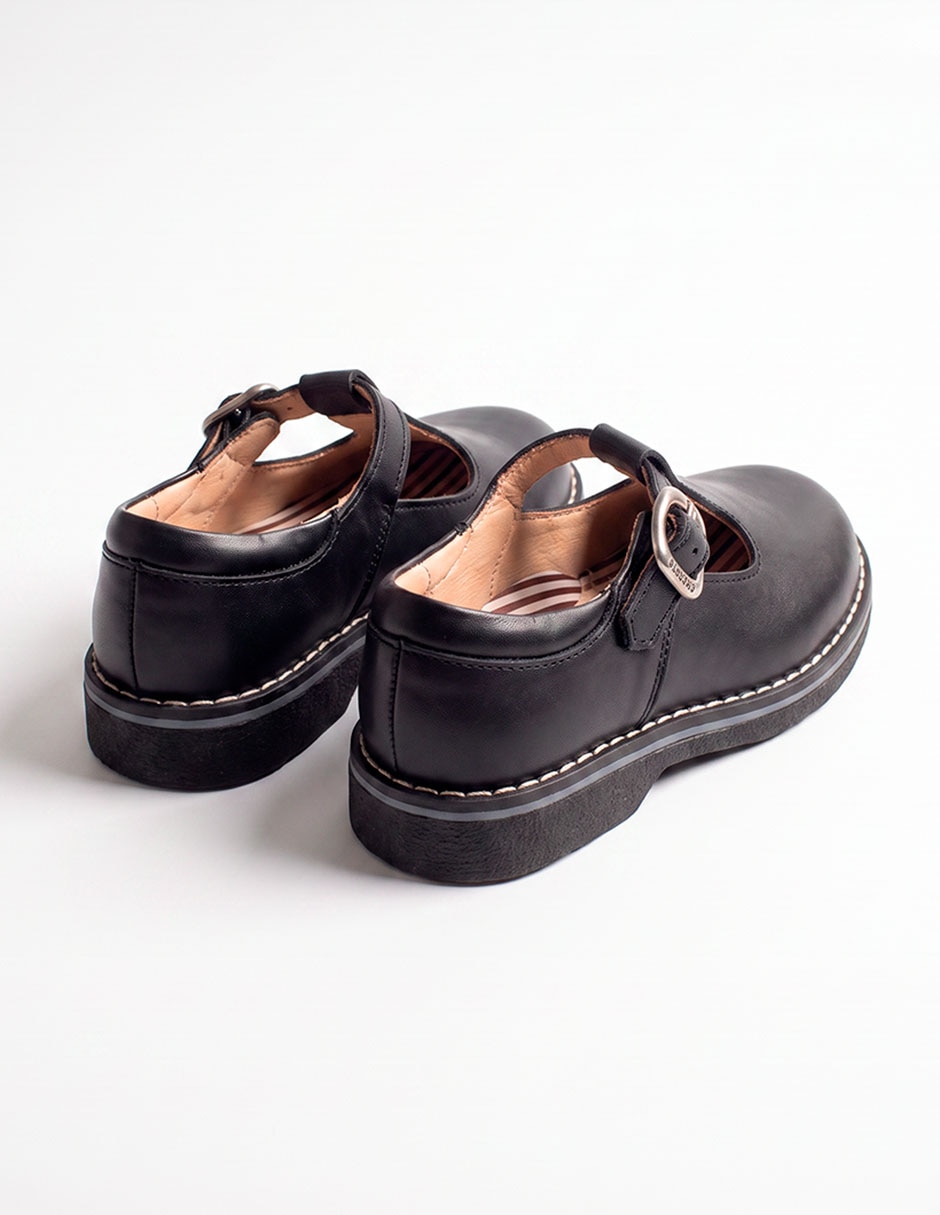 Zapato escolar de piel para niña 3
