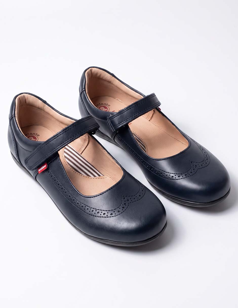 Zapato tulia de piel para niña