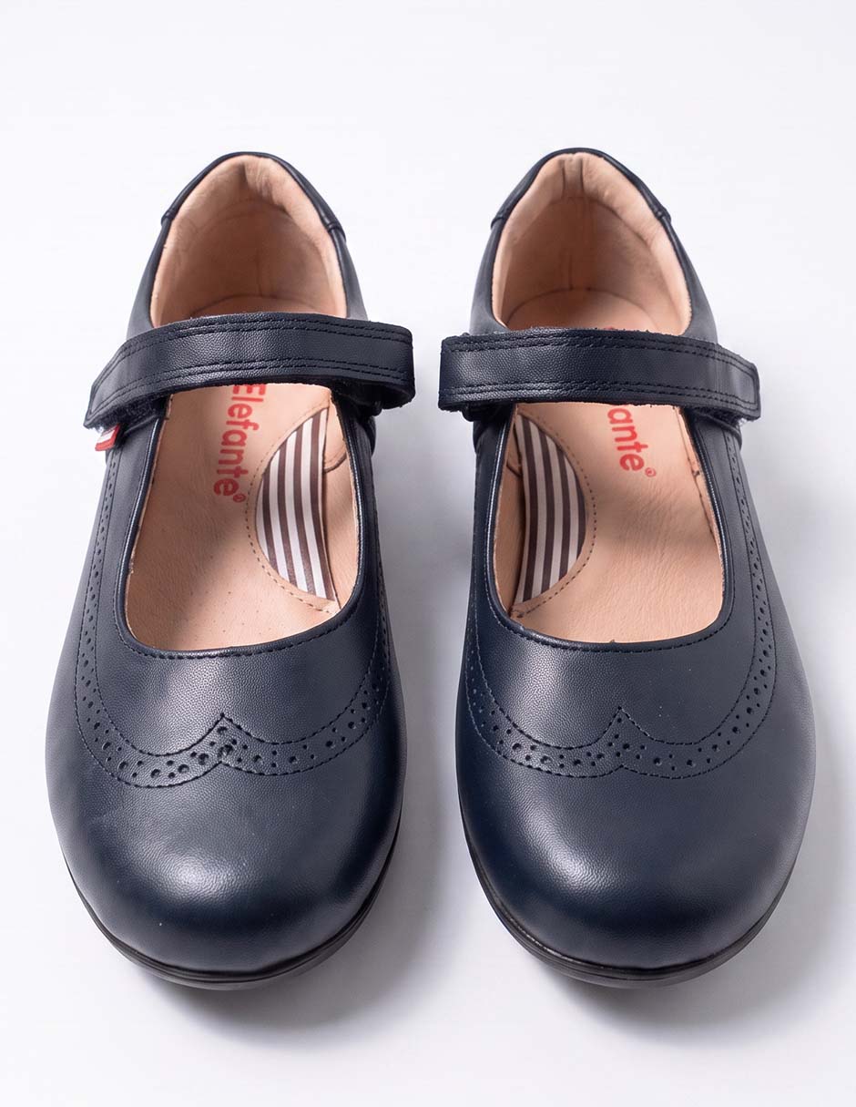Zapato tulia de piel para niña 7
