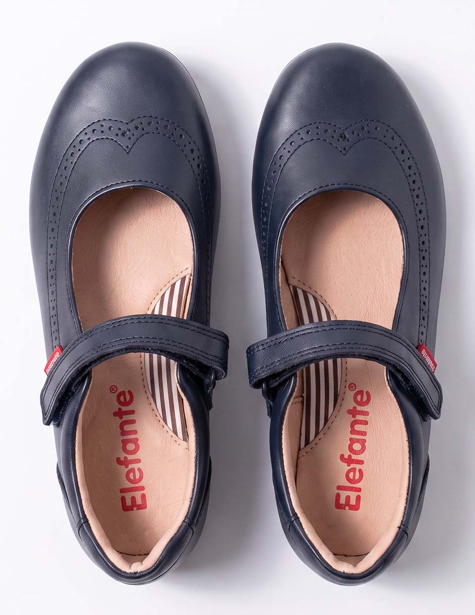 Zapato tulia de piel para niña 6