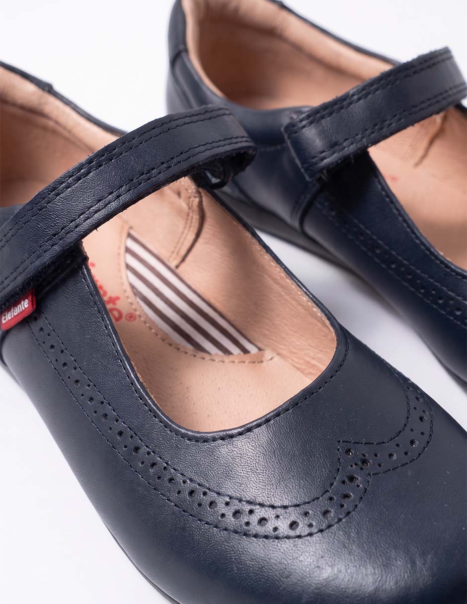 Zapato tulia de piel para niña 3