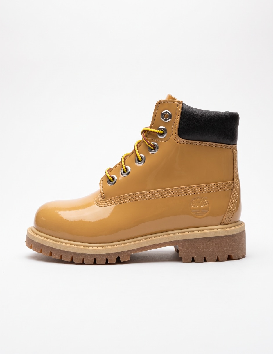 Bota de piel para niña