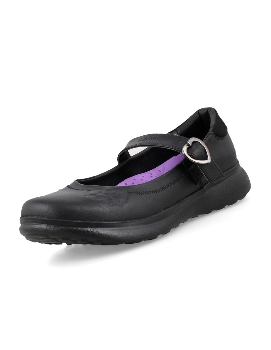 Zapato Escolar de piel para niña 4