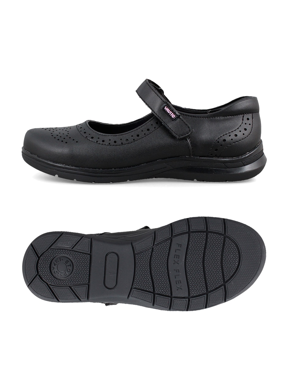 Zapato Escolar de piel para niña 3