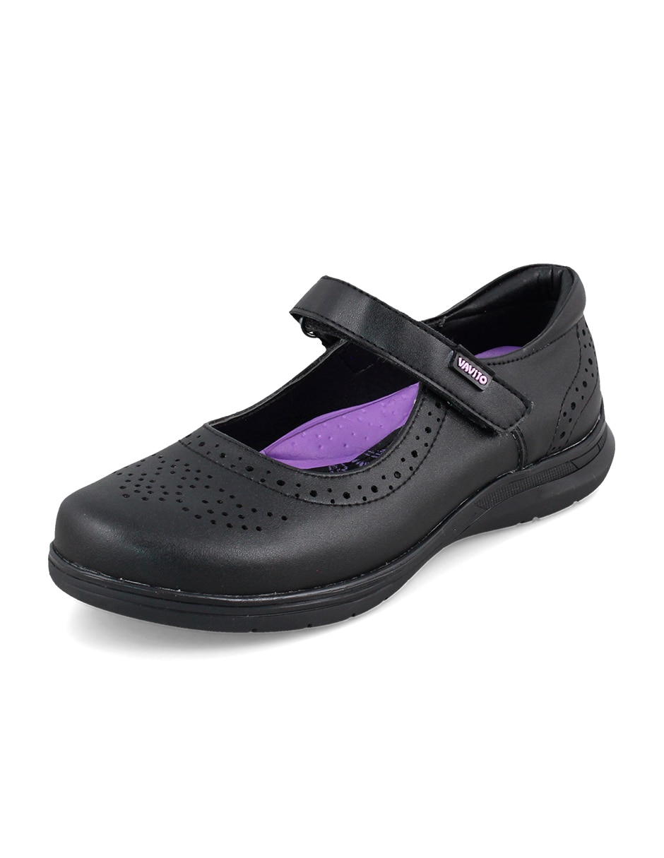 Zapato Escolar de piel para niña 4