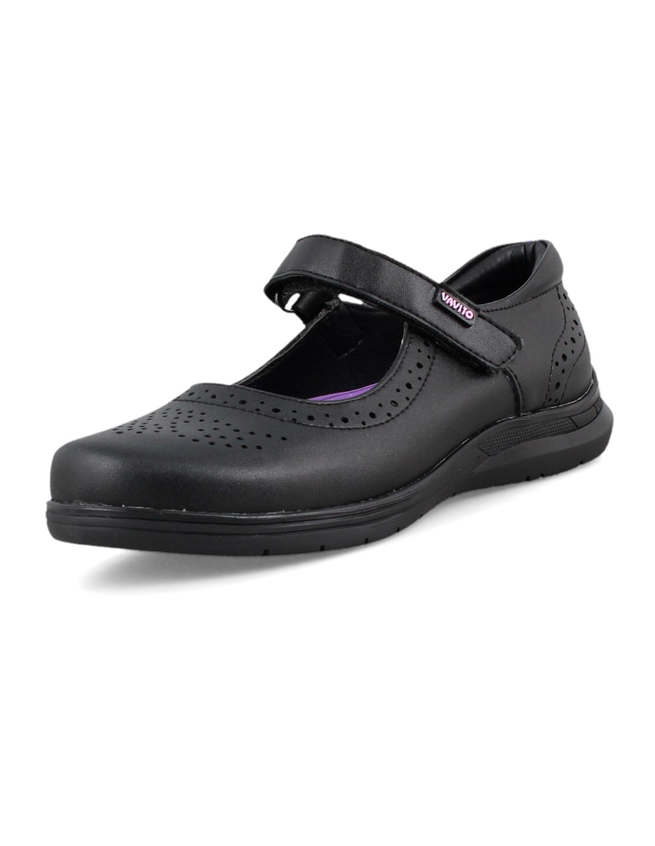 Zapato Escolar de piel para niña 5