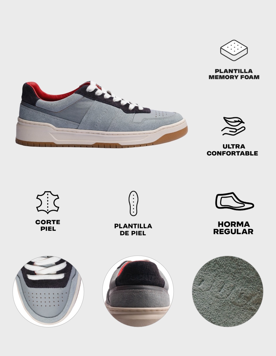Tenis de piel Ducati Pv para hombre 14